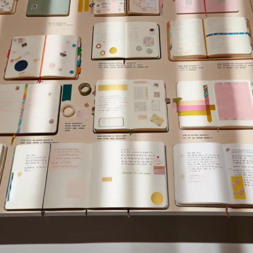 Vevőink által készített egyedi tervezők és naplók